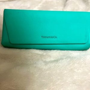 Tiffany and co leather case - pre owned